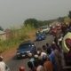 Youth blocked the Gusau Kaura Namoda highway at the Sakajiki community on Tuesday October 17 over insecurity 1.jpeg