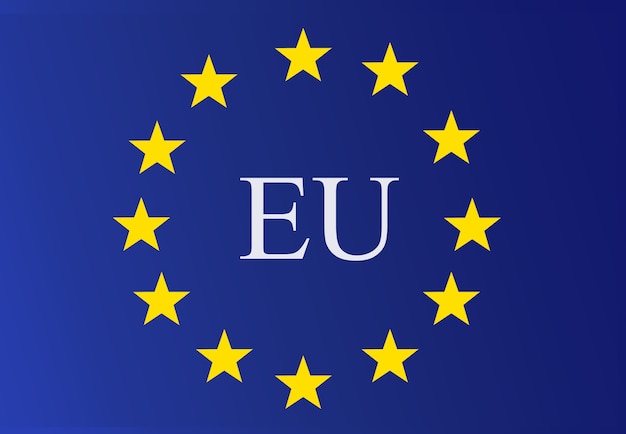 european union logo flag european union with eu letters middle 330426 575