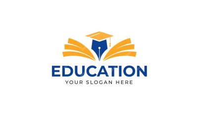 education with pen hat logo design 643302 1