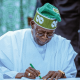 President Bola Ahmed Tinubu has issued a directive limiting the number of vehicles and security personnel allocated to government ministers 1